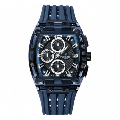 Luxury Transparent Chronograph Watch – Bold Style, Premium Design