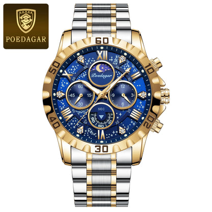 POEDAGAR 973 Men's Chronograph Watch – view 27
