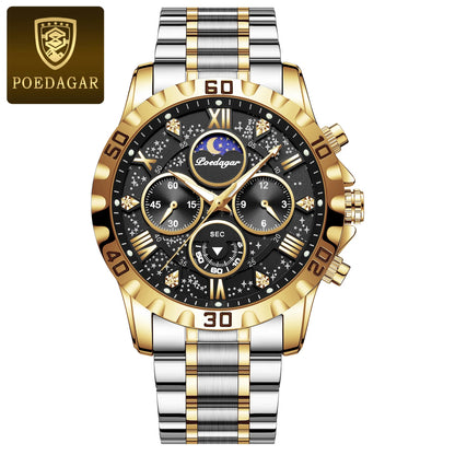 POEDAGAR 973 Men's Chronograph Watch – view 28